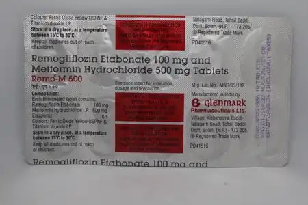 Remo M 500mg/100mg Tablet 10s