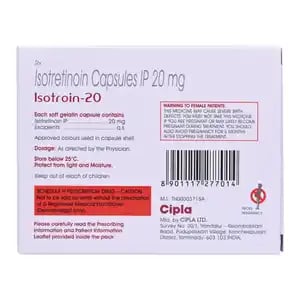Isotroin 20mg Capsule 15s