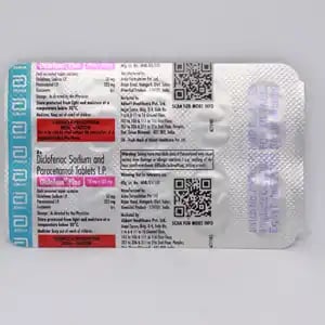 Diclofam Plus 50mg/325mg Tablet 10s