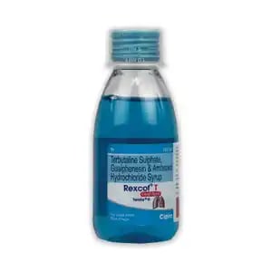 Rexcof T 15mg/50mg/1.5mg syrup 100ml