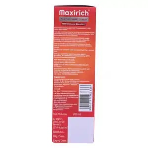 Maxirich Multivitamin Syrup Orange and Mango 200ml